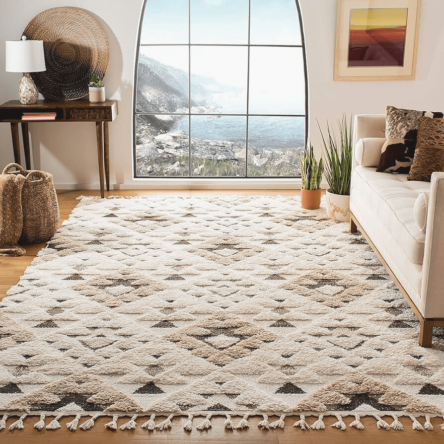 tassel rug