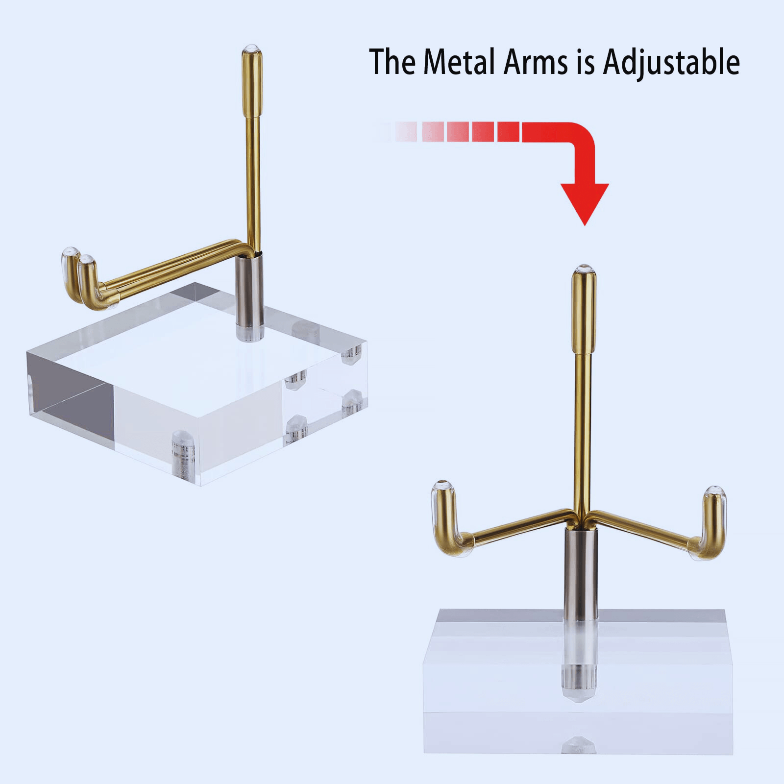 tabletop display stand for art