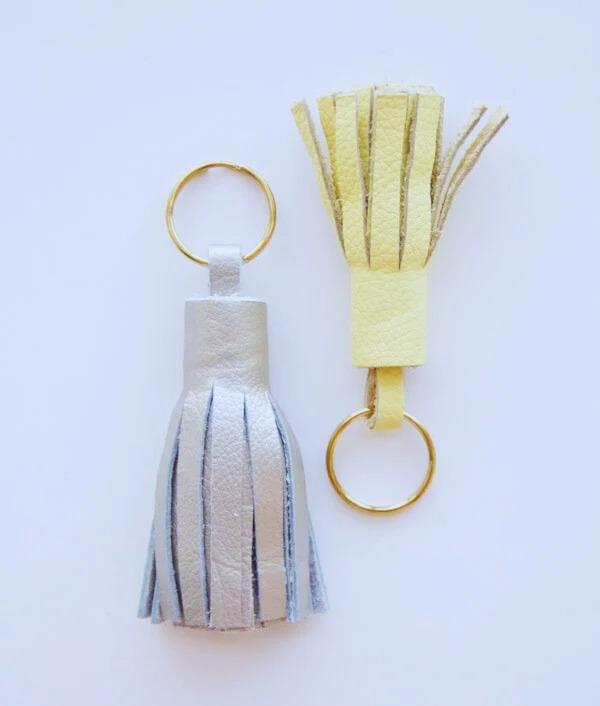Leather Keychain