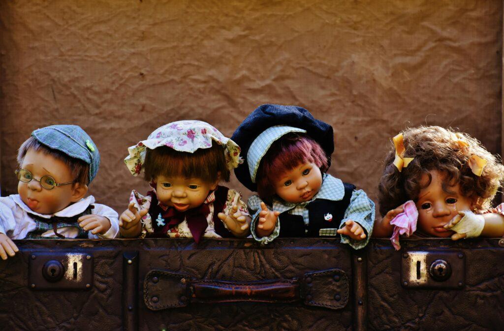 how to clean vintage dolls 
antique doll bisque