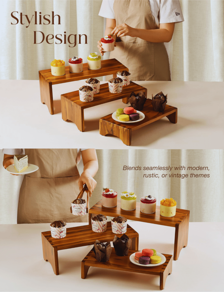display wooden stand
