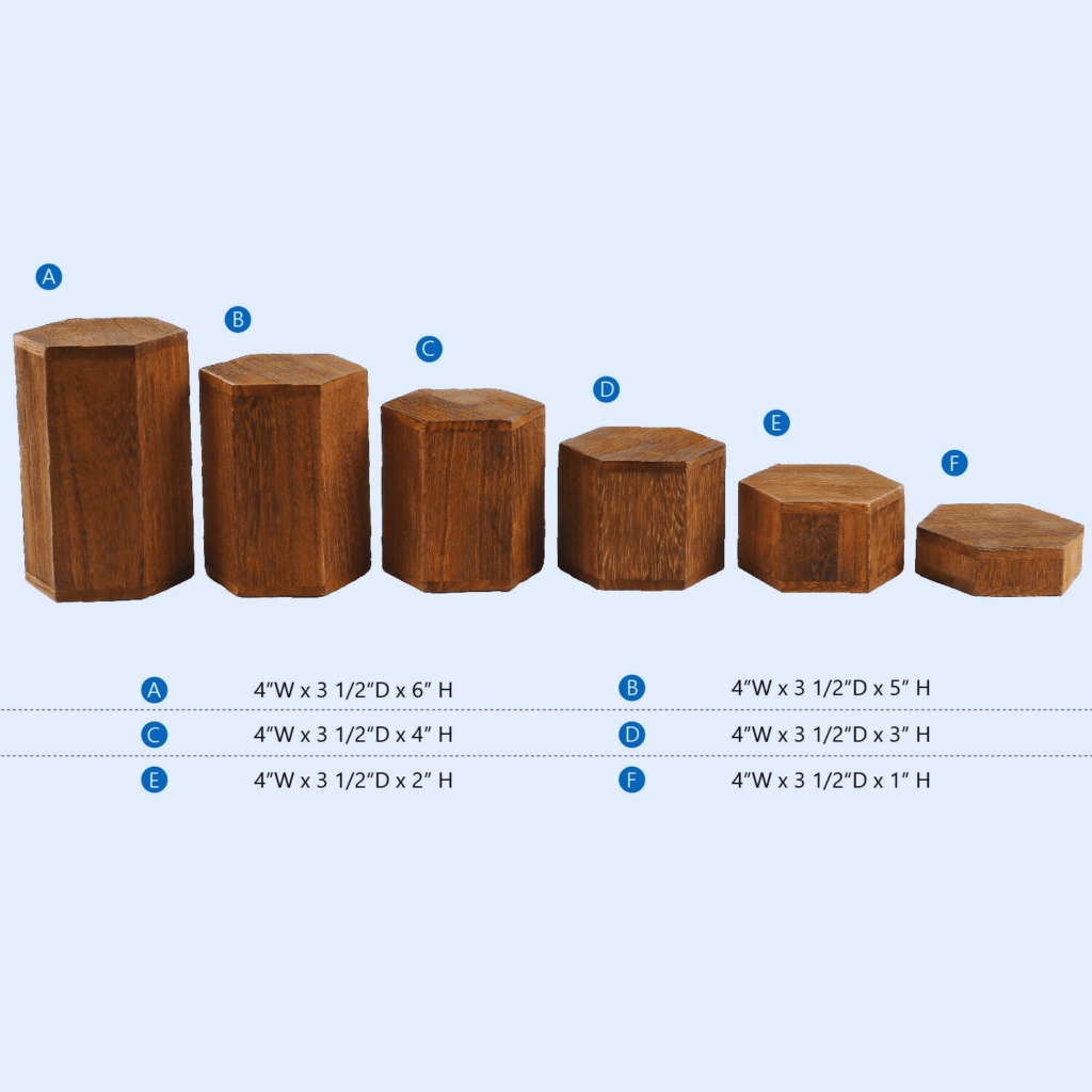 display wooden stand