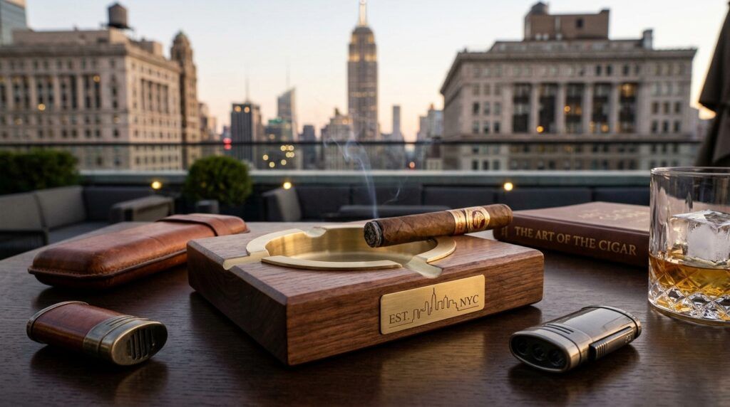 Personalized Cigar Ashtray