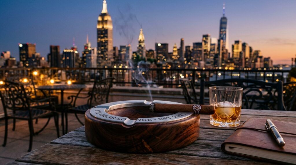 Personalized Cigar Ashtray