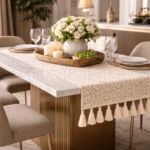 Luxury Table Runner with Tassels: Affordable Picks That Look High End