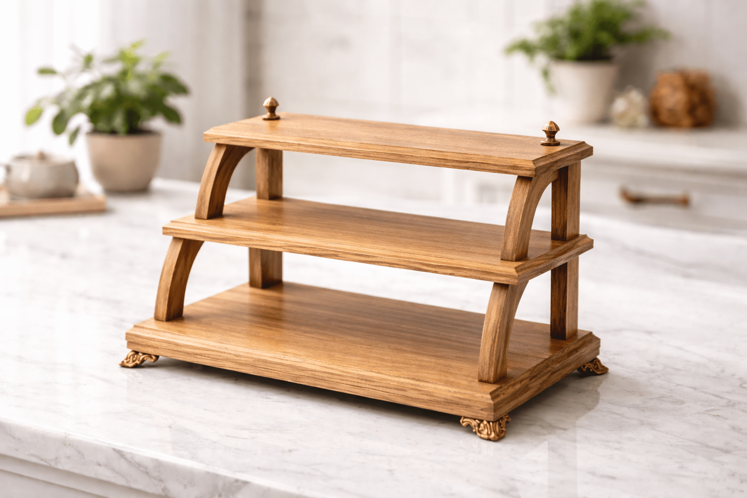 Wooden Display Stand