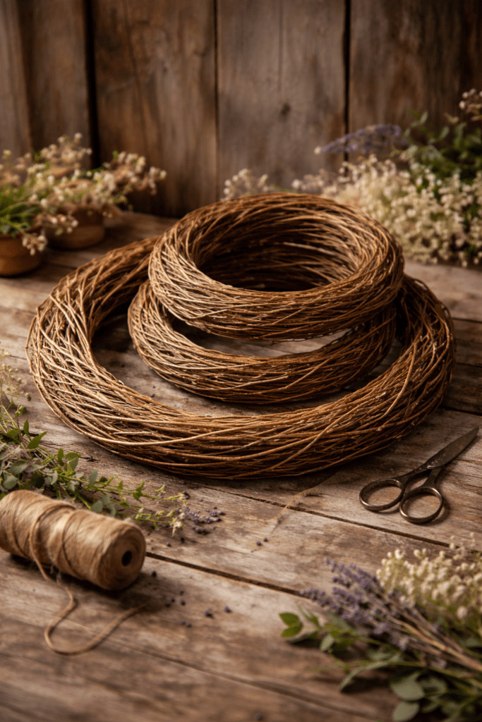 Grapevine Wreath Forms