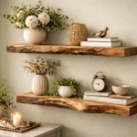 How to Choose the Best Floating Live Edge Shelves for Your Home