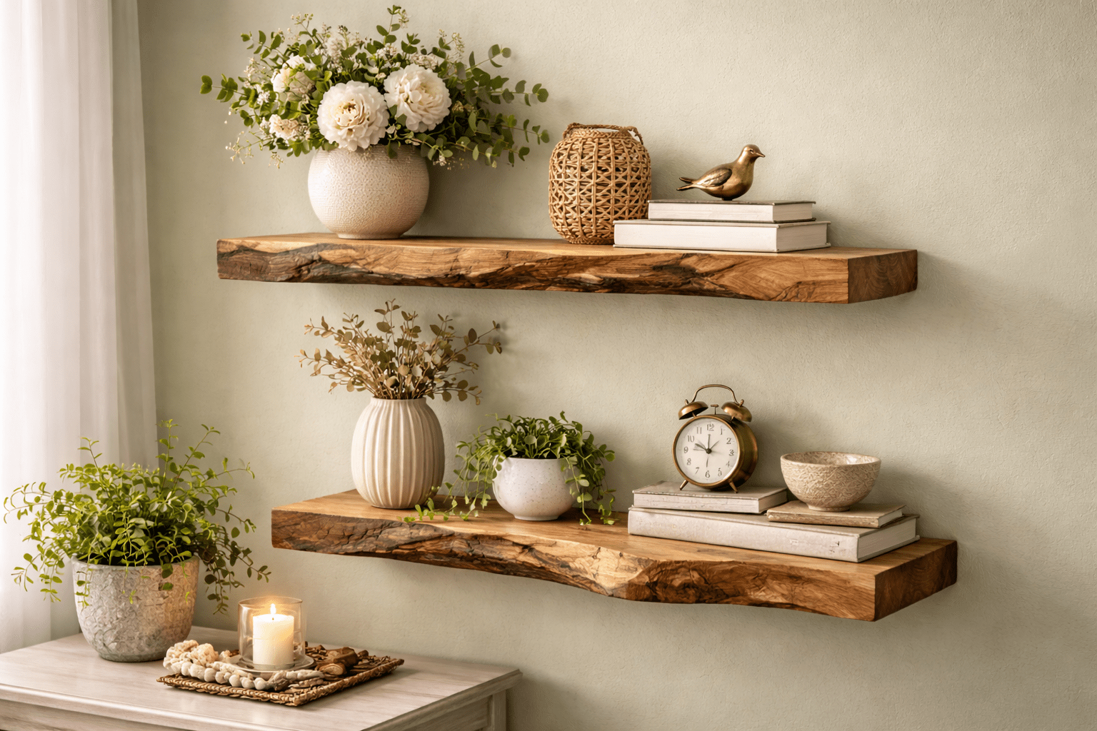 You are currently viewing How to Choose the Best Floating Live Edge Shelves for Your Home