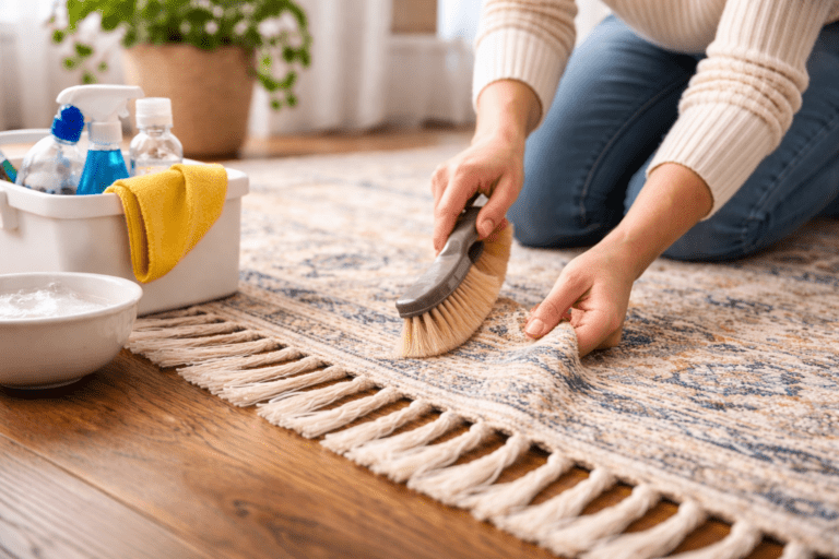 Read more about the article How to Clean Rugs with Tassels in NYC Apartments Without Damaging Them