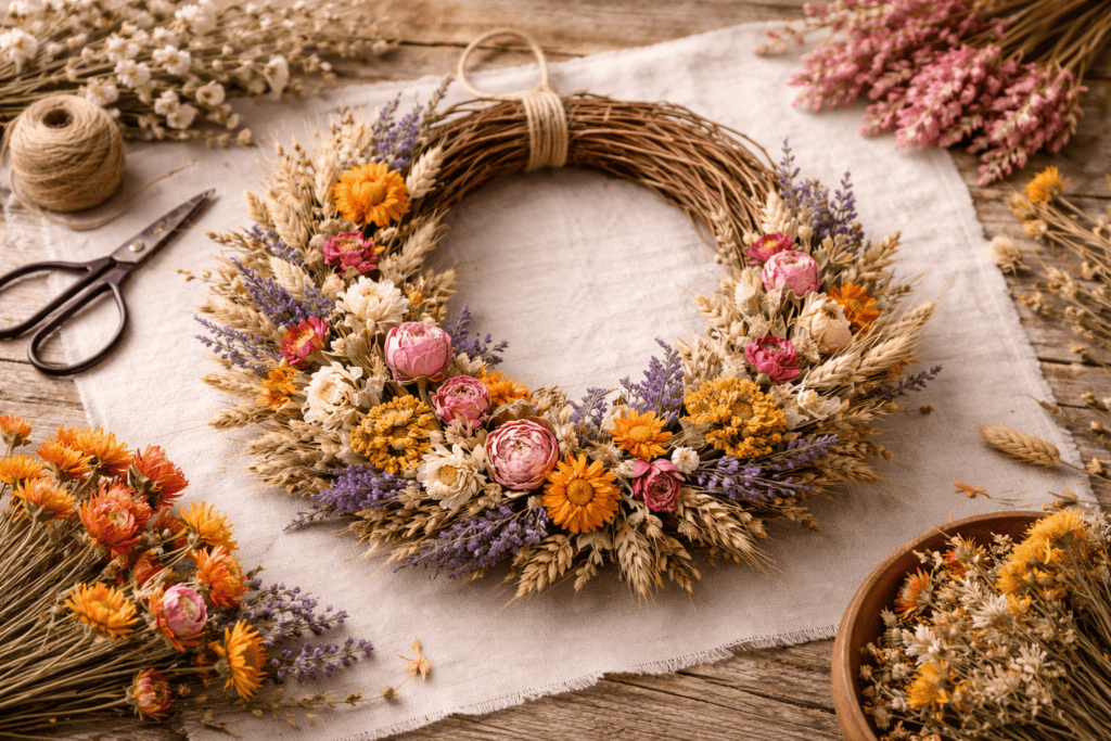 Dried Flower Wreaths