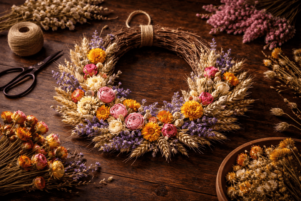 Dried Flower Wreaths