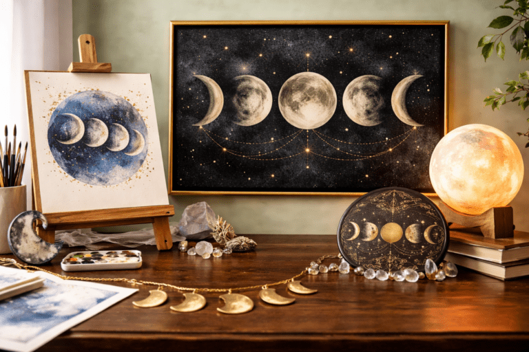 Read more about the article Phases of the Moon Art: Meaning, History & NYC Trends