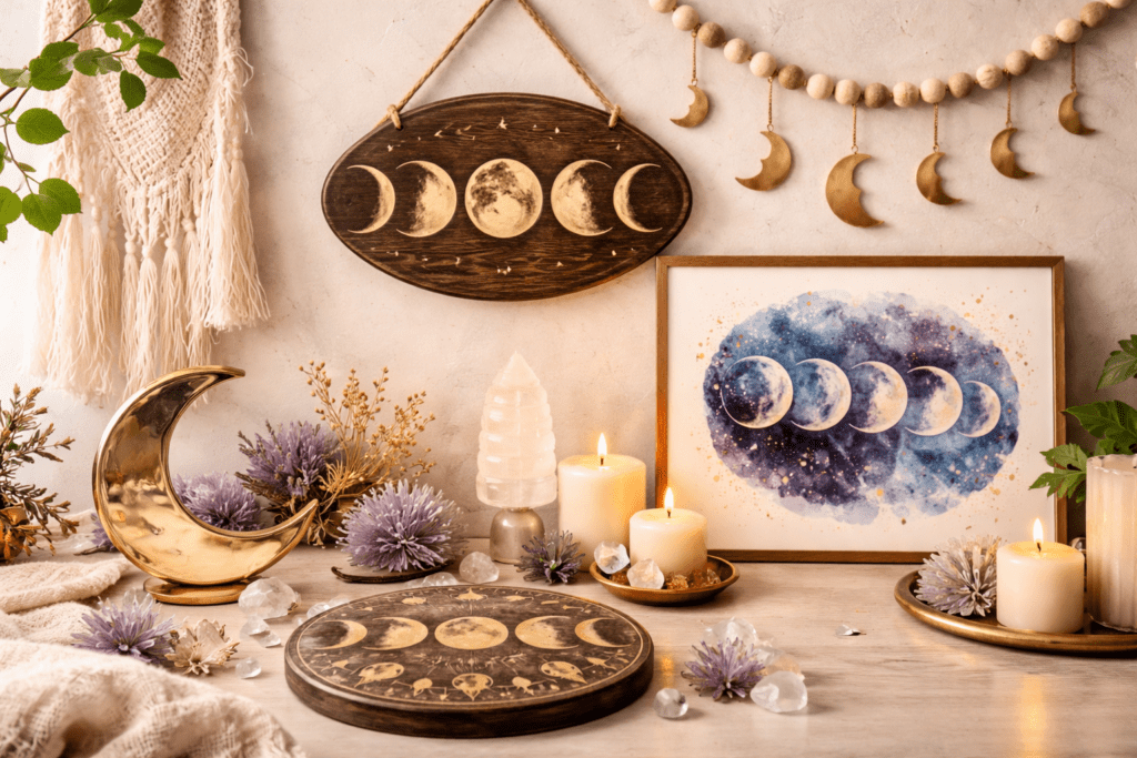Phases of the Moon Art