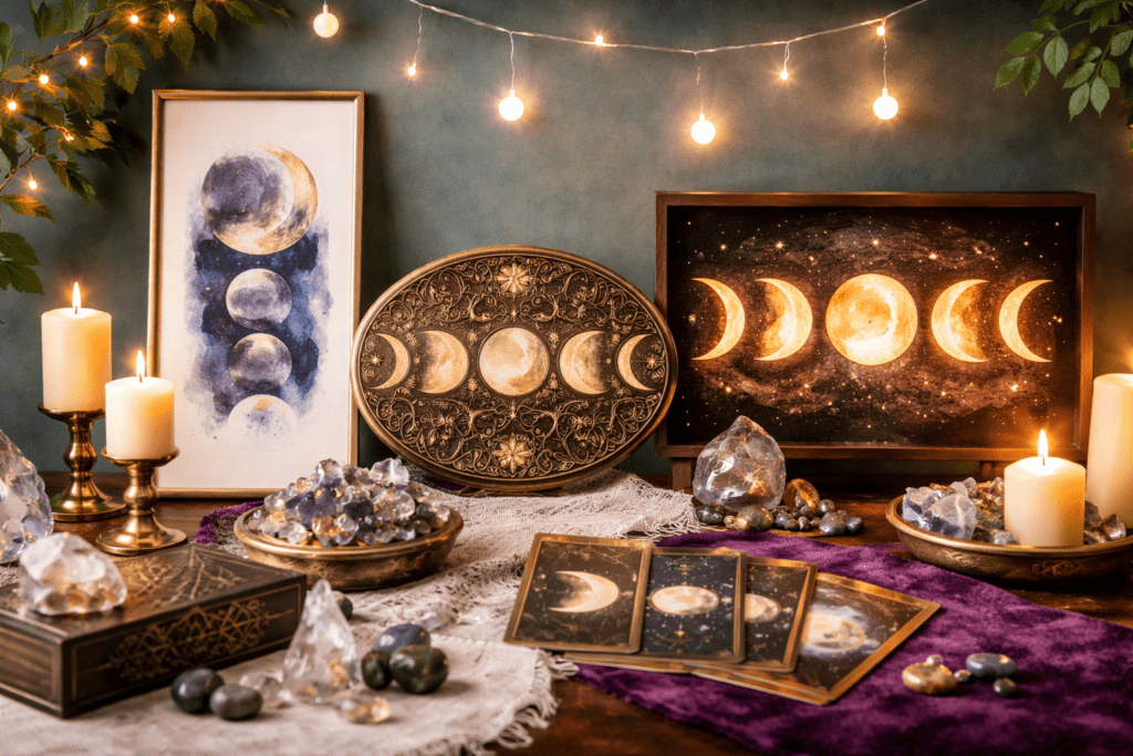 Phases of the Moon Art