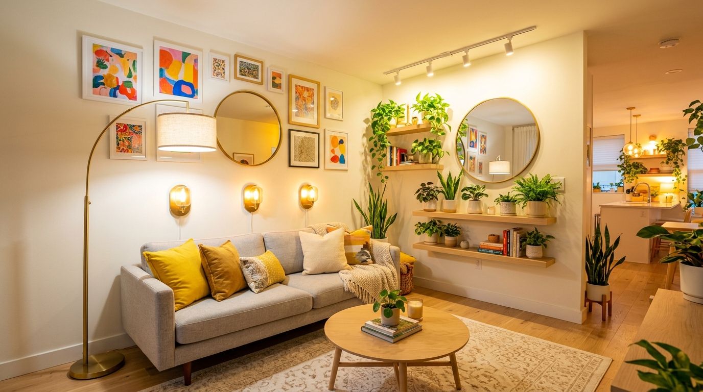 You are currently viewing How to Brighten a Dark Apartment (No Windows? No Problem)