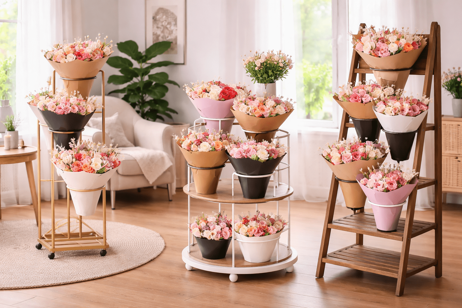 Read more about the article Where to Buy Flower Bouquet Display Stands in NYC at the Best Prices