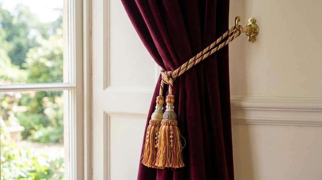 Curtain Tiebacks with Tassels