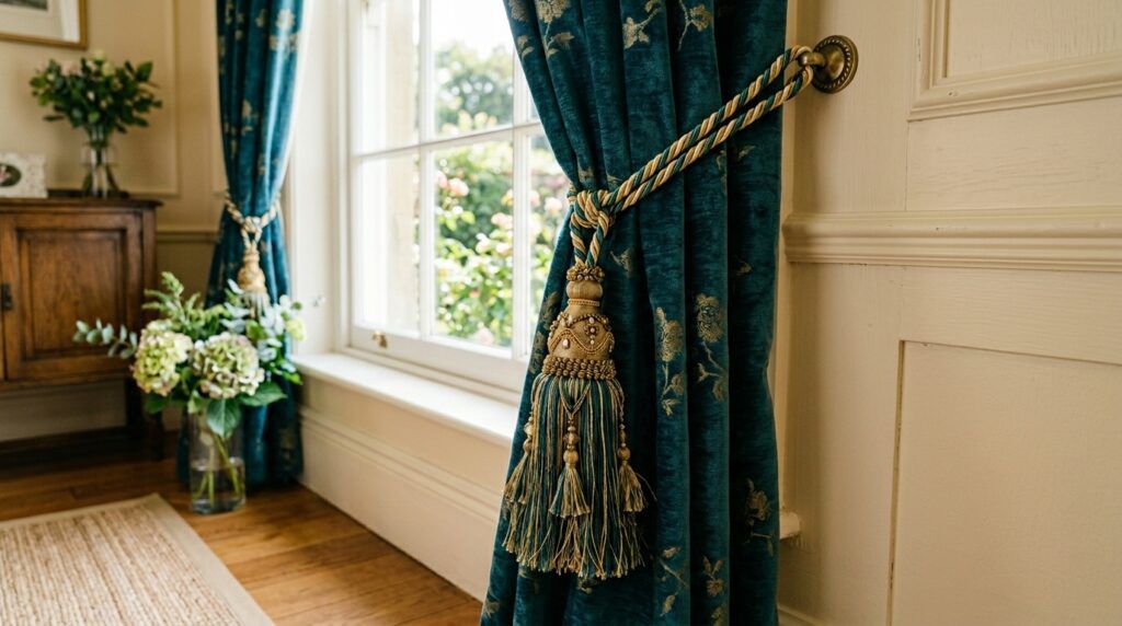 Curtain Tiebacks with Tassels