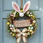 Easy Easter Bunny Wreath Ideas for Small Apartments in NYC