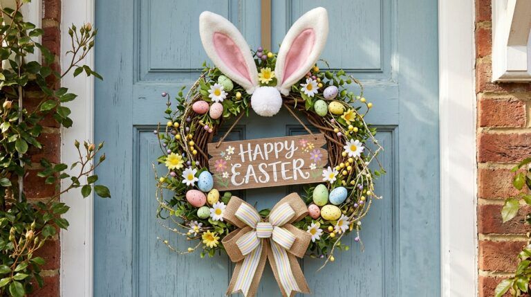 Read more about the article Easy Easter Bunny Wreath Ideas for Small Apartments in NYC