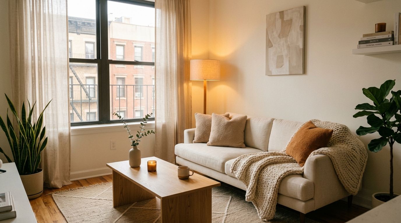 You are currently viewing How to Make Your Cozy NYC Apartment Feel Warm (Minimalist Style)