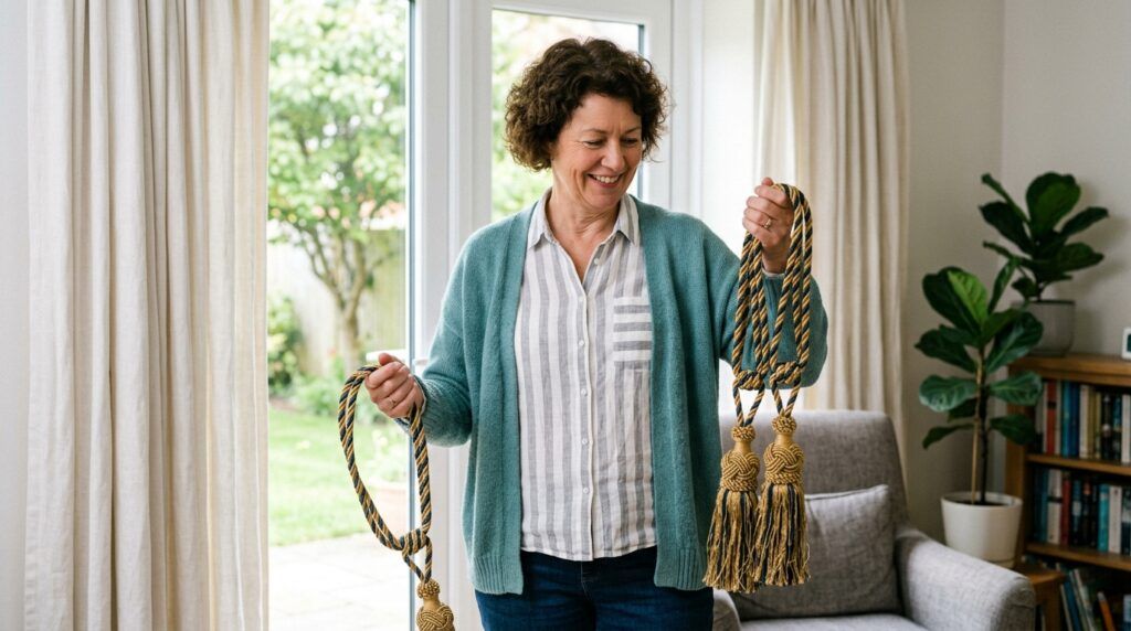 Curtain Tiebacks with Tassels