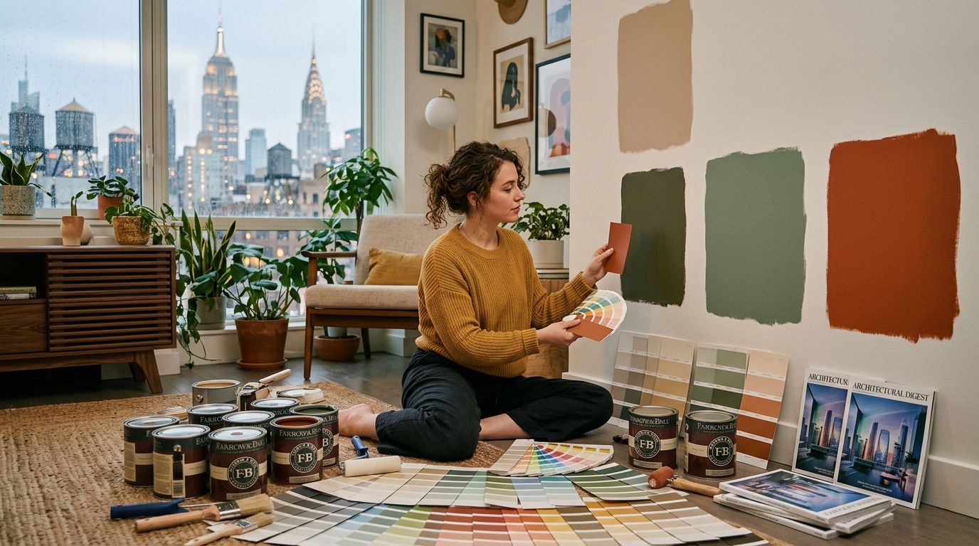 You are currently viewing Choosing Paint Colors for Apartment Living in NYC 2026 Guide