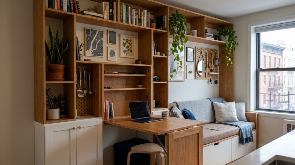 Wall Space Ideas for Tiny NYC Apartments
