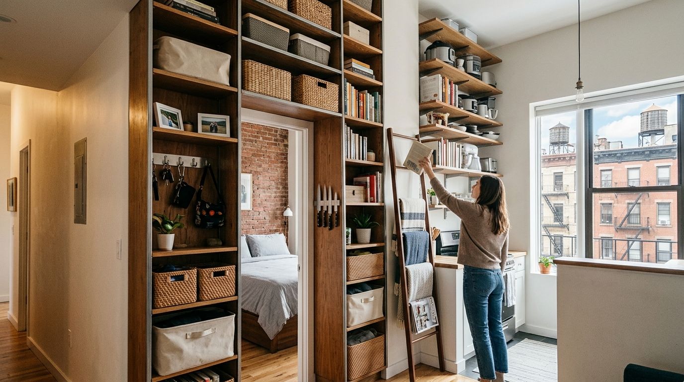 You are currently viewing Vertical Storage Ideas: Smart Solutions for Small NYC Apartments