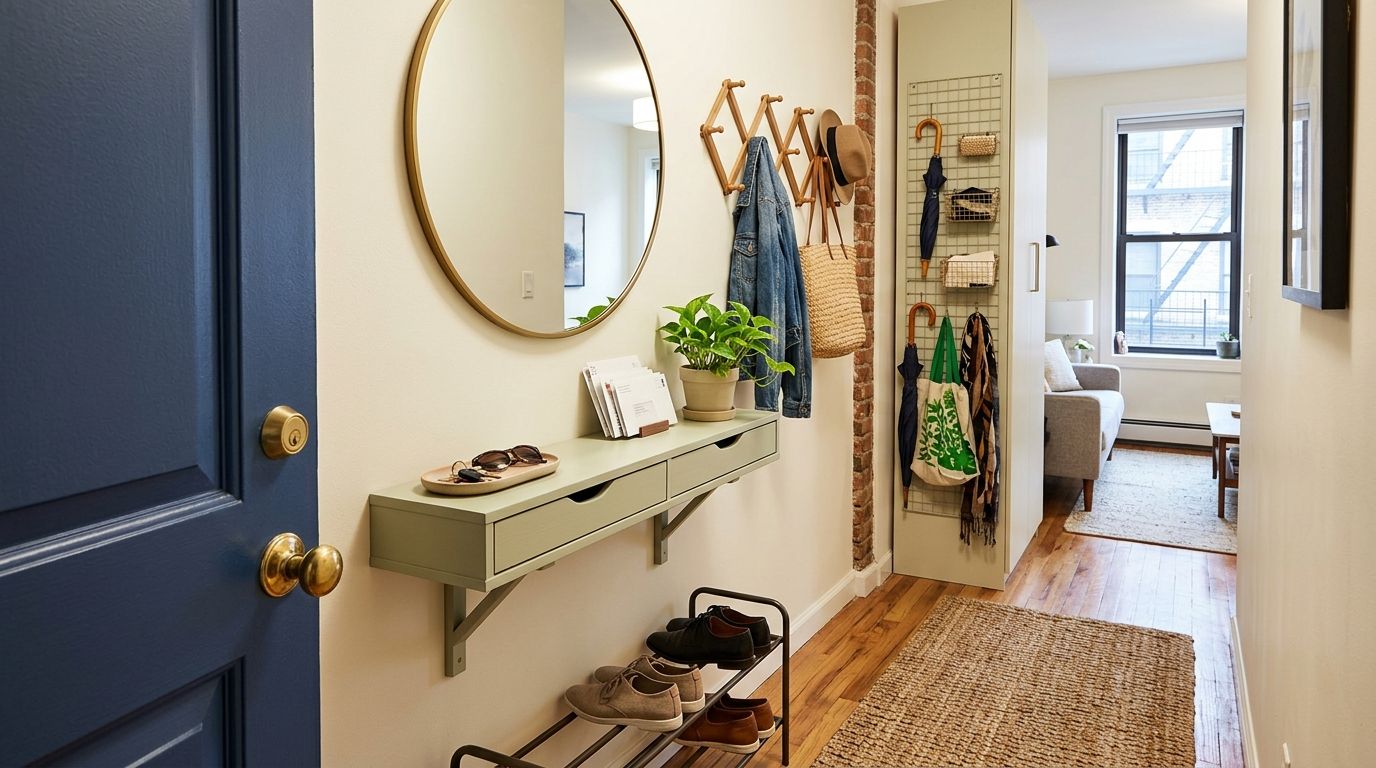 You are currently viewing Smart NYC Apartment Entryway Ideas That Save Space