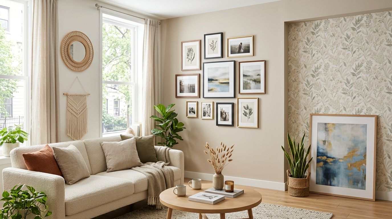 You are currently viewing How to Decorate Walls Without Drilling Holes in Rental Apartments