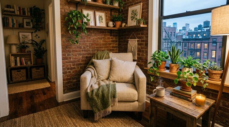 Read more about the article Earthy Decor Ideas for NYC Apartments with a Cozy Natural Look