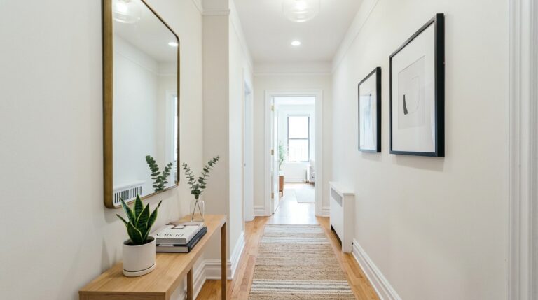 Read more about the article Narrow Hallway Decorating Ideas That Make NYC Apartments Feel Bigger