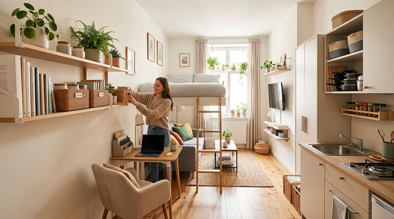 You are currently viewing How to Organize a Tiny Apartment Without Creating Clutter