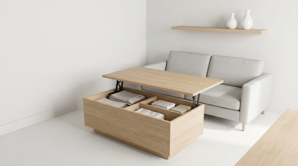 how to organize a tiny apartment