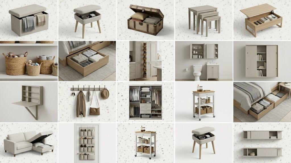 Hidden Storage Ideas for Small Apartments