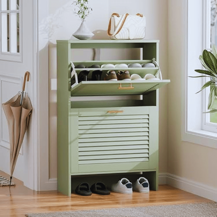 Entryway Shoe Storage Cabinet