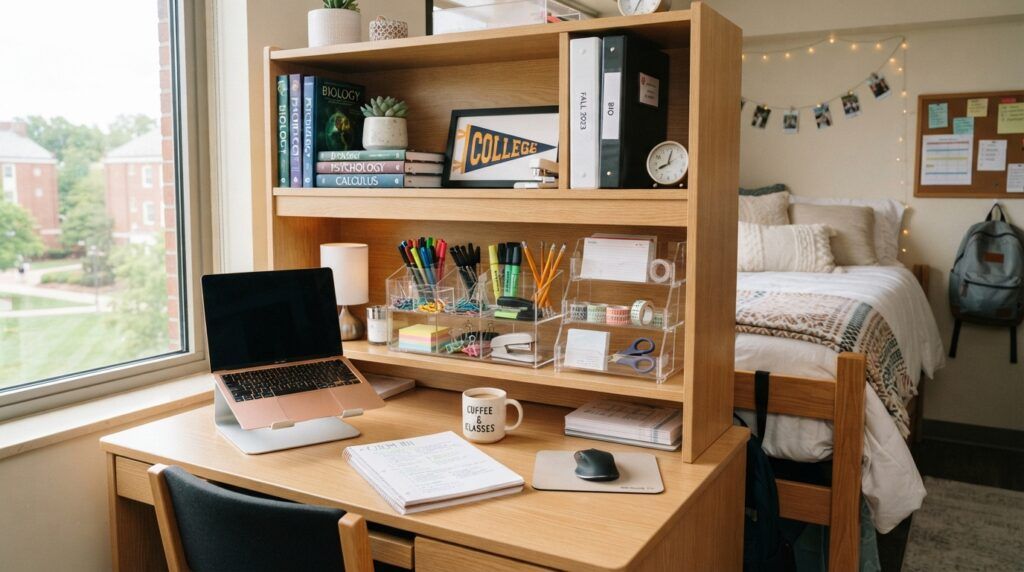 Dorm Desk Hutch Ideas