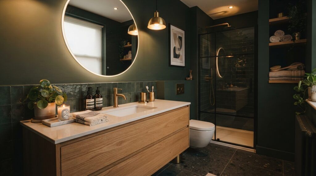 Moody Bathroom Decor Ideas