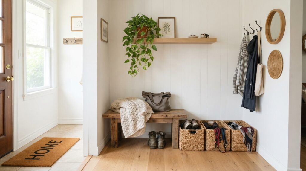 Small Mudroom Entryway Ideas