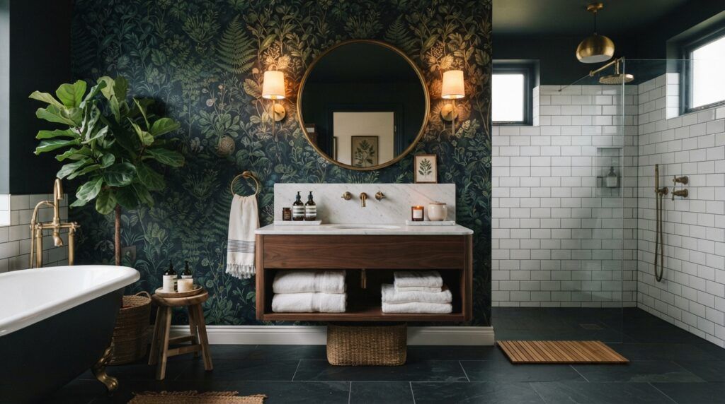 Moody Bathroom Decor Ideas