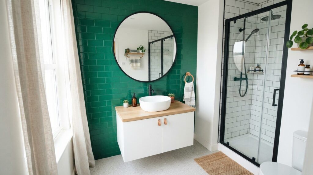 Emerald Green Bathroom Ideas