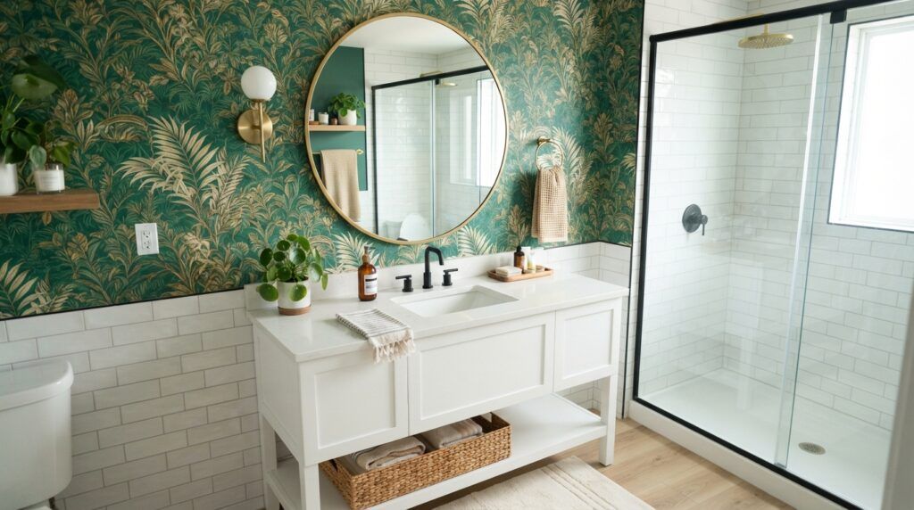 Emerald Green Bathroom Ideas