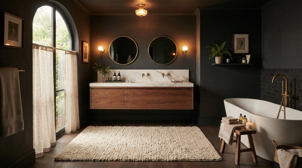 Moody Bathroom Inspiration
