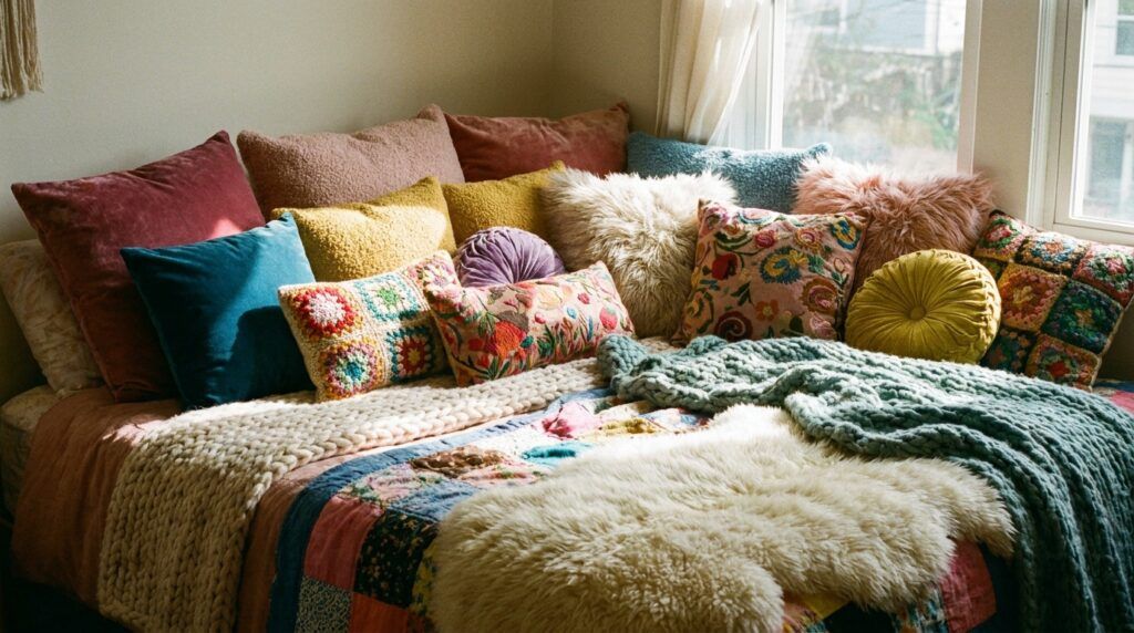Plush Throw Pillows