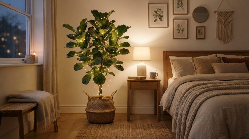 Fairy Lights Bedroom
