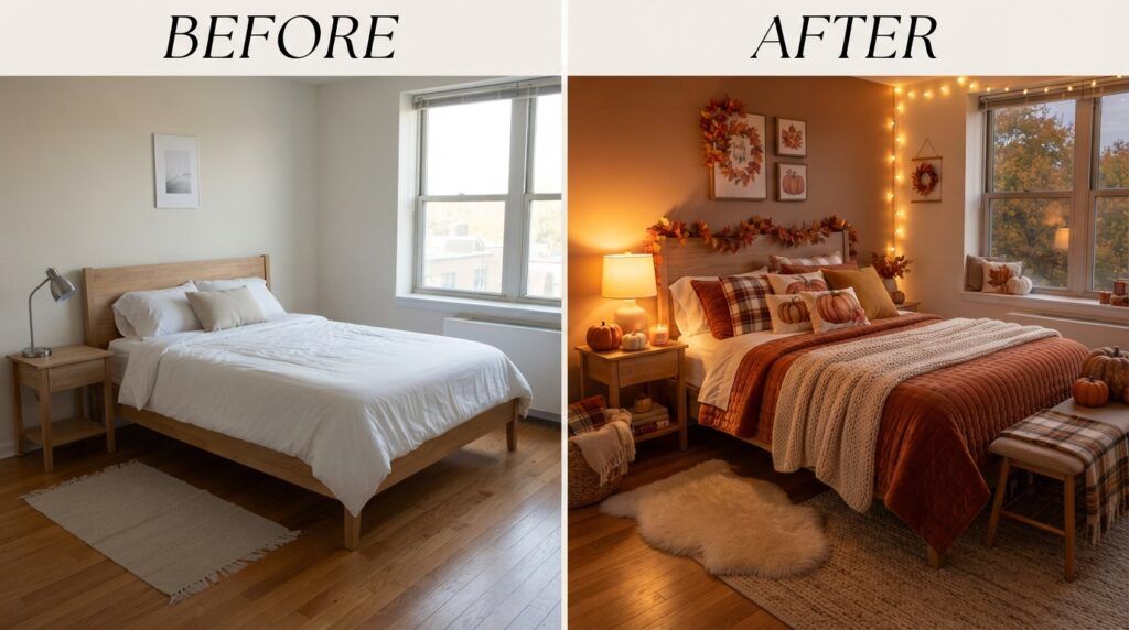 Fall Bedroom Decor