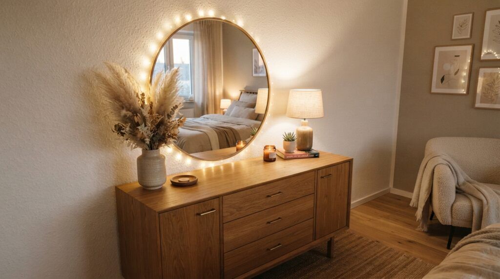 Fairy Lights Bedroom