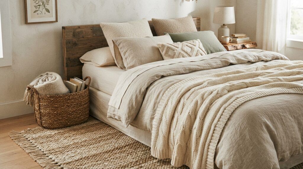 Warm Aesthetic Cozy Bedroom